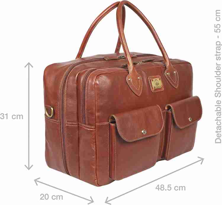 Hidesign leather duffle bag deals
