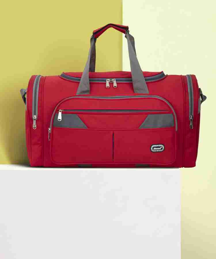 MS DECENT LUGGAGE Expandable DUFFLE LUGGAGE TRAVEL HAVY DUTY AIR bag bags Duffel Without Wheels RED Price in India Flipkart