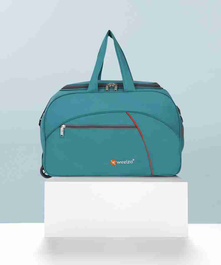 Weelza Duffle Luggage Expandable High Quality Duffel Bag Travel Bag Wheel Bag Luggage Bag Duffel With Wheels Strolley T BLUE Price in India Flipkart