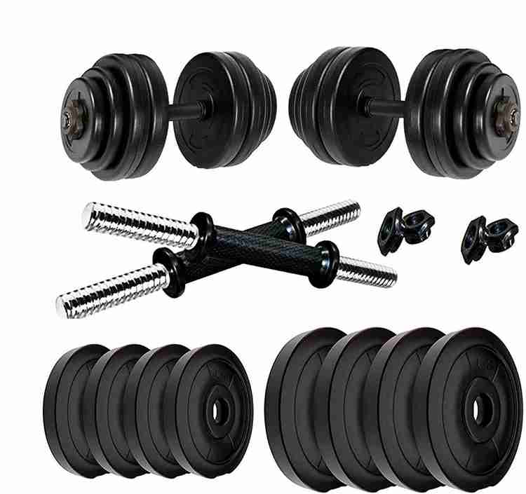 VAISHNAVI FITNESS 18 kg 18 Kg PVC Plates Home Gym Combo Curl Rod With Accessories Home Gym Combo Price in India Buy VAISHNAVI FITNESS 18 kg 18 Kg PVC Plates Home