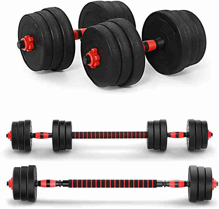 Tucker 14 kg 3 In 1 Convertible Dumbbells Barbell Home Gym Set Kit For Home Workout Home Gym Combo Price in India Buy Tucker 14 kg 3 In 1 Convertible