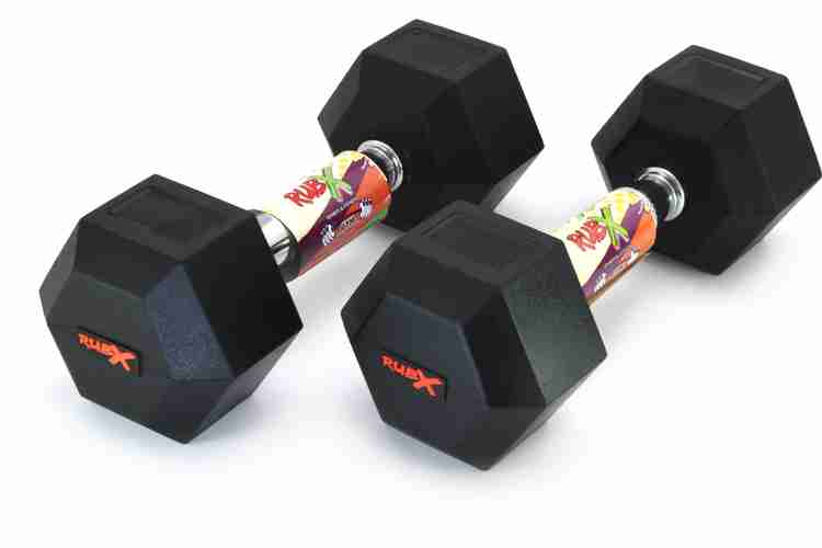 TOP FILM Hexaganol dumbell pair-7.5 Kg each.