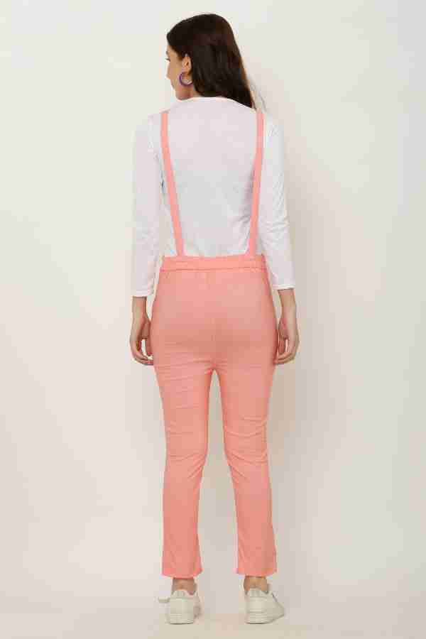 Womens store pink dungarees