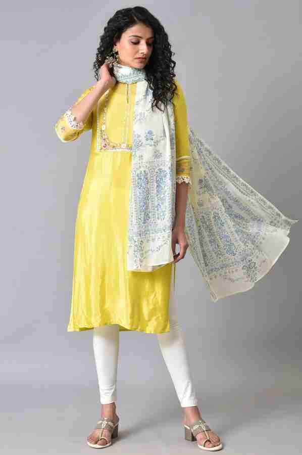 W Pure Cotton Floral Print Women Dupatta - Buy W Pure Cotton 