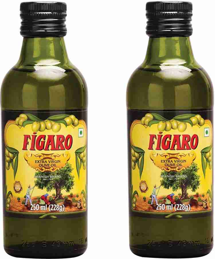 FIGARO Extra Virgin Olive Oil Bottle (250 ml*2) 2PCS Olive Oil