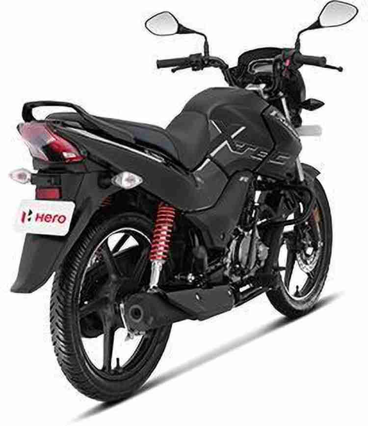 Hero passion pro 2024 bs6 black colour