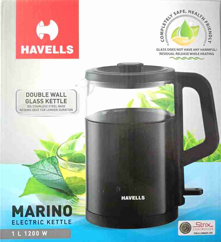 HAVELLS MARINO 1 L Electric Kettle Price in India - Buy HAVELLS MARINO 1 L  Electric Kettle Online at