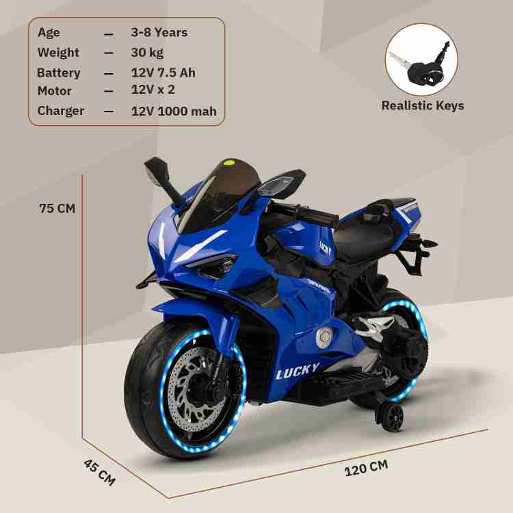 Battery bike for child price flipkart store