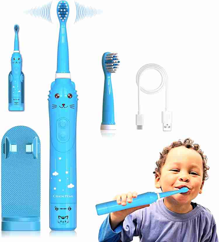 ELEPHANTBOAT Electric Toothbrush For Kids Battery Powered brush