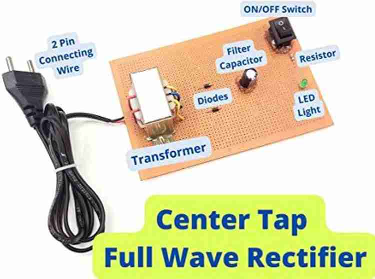 Full wave on sale rectifier project