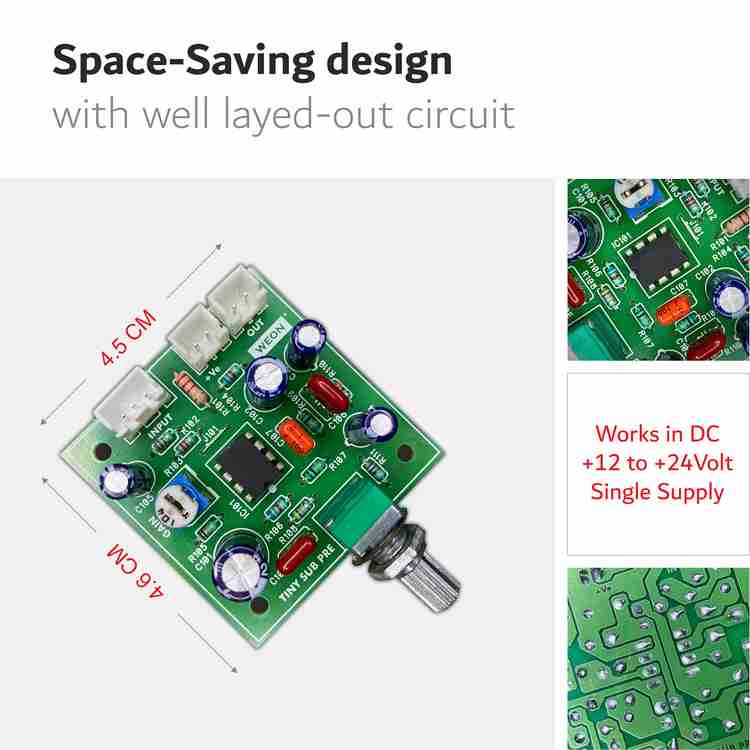 Subwoofer preamplifier hot sale