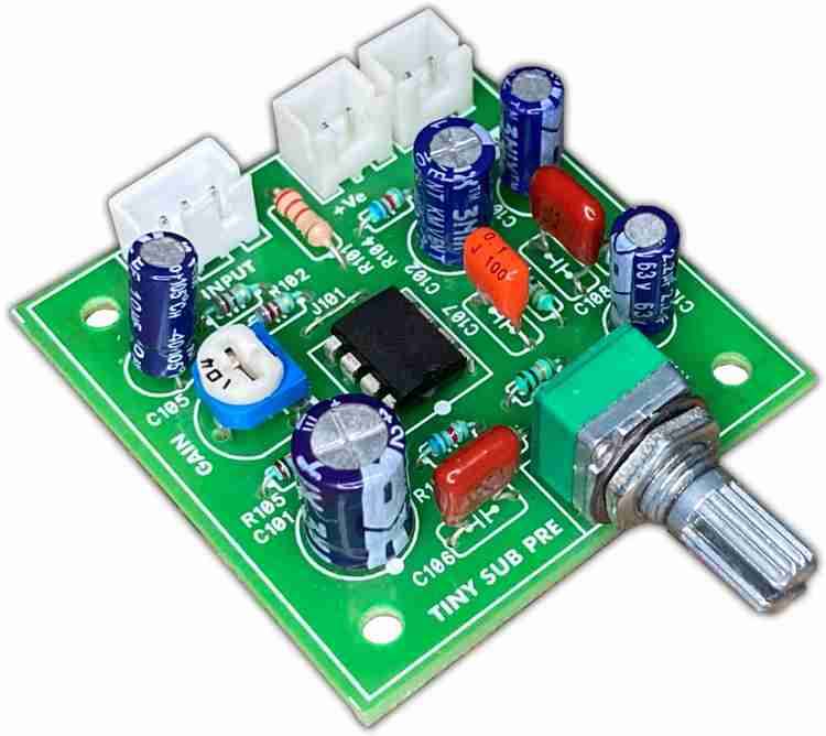 Subwoofer preamplifier clearance