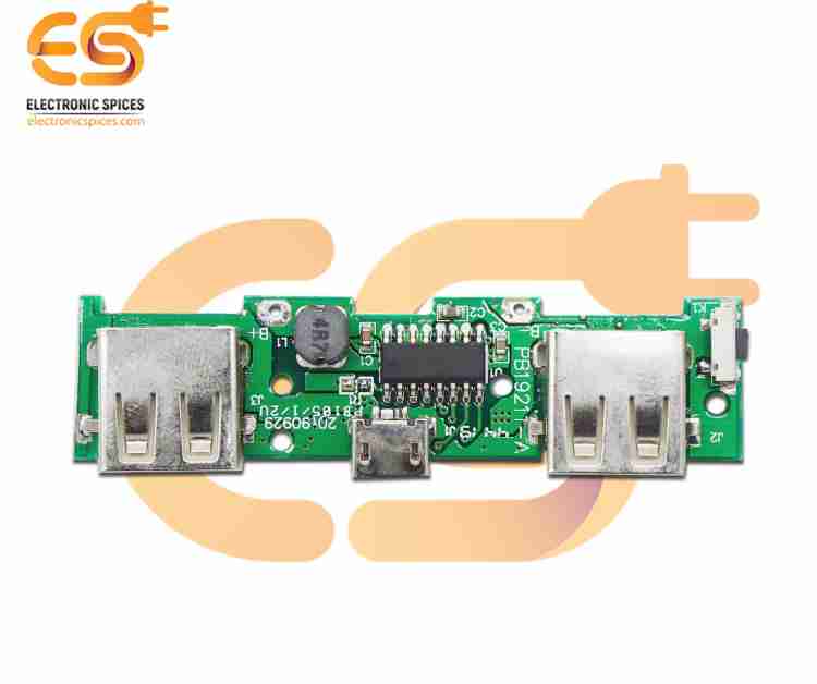 Electronic Spices 2USB Power Bank Charging Module Circuit Board