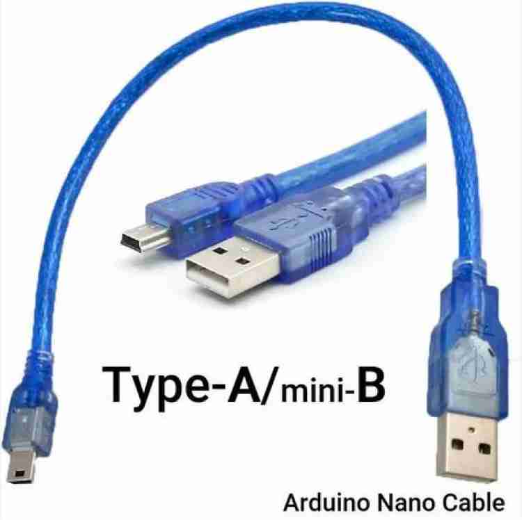 Cable usb Tipo A - Mini-B 2.0 para arduino Nano — Talos Electronics
