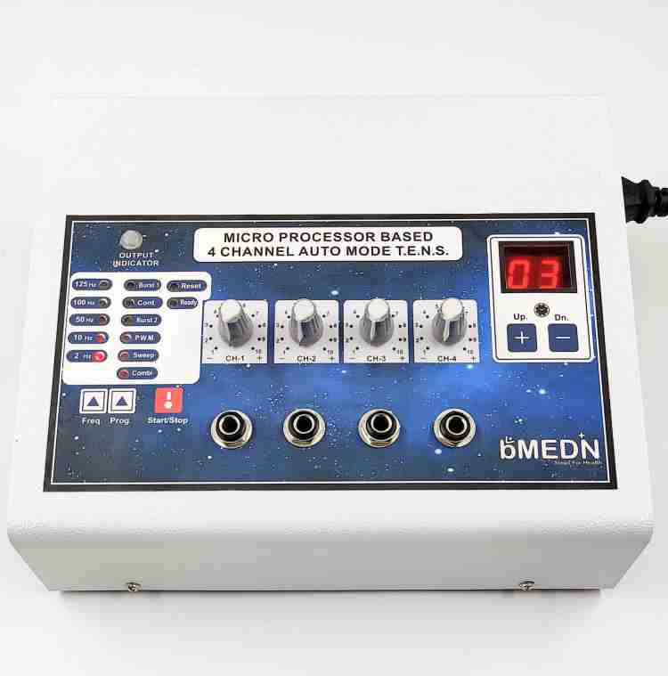 BMEDN Digital Advance TENS/Nerve Stimulator (4 Channel Led Auto Mode)  Electrotherapy Tens machine Electrotherapy Device Price in India - Buy  BMEDN Digital Advance TENS/Nerve Stimulator (4 Channel Led Auto Mode)  Electrotherapy Tens