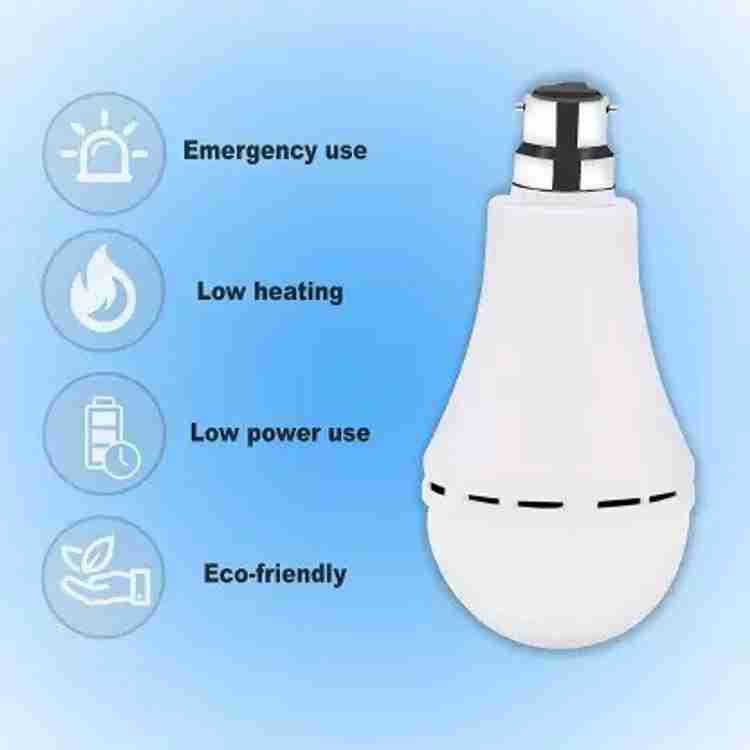 Self charging shop light bulbs