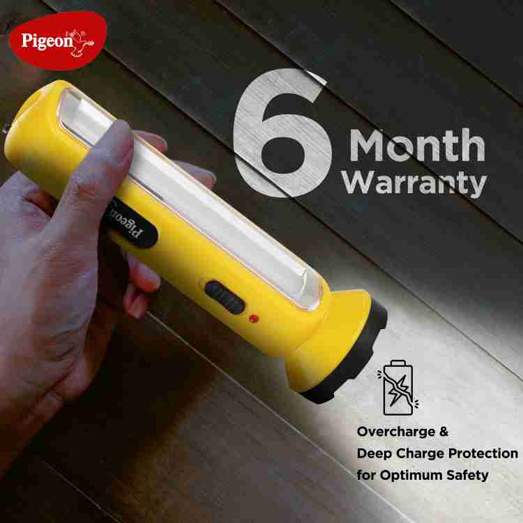 Pigeon Radiance Led Torch 2 Hrs Torch Emergency Light Price in