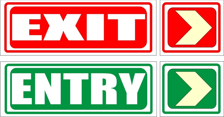 komstec-exit-and-entry-sign-board-for-office-hospitals-colleges-sunboard-8x2-inch-emergency-sign-price-in-india-buy-komstec-exit-and-entry-sign-board-for-office-hospitals-colleges-sunboard-8x2