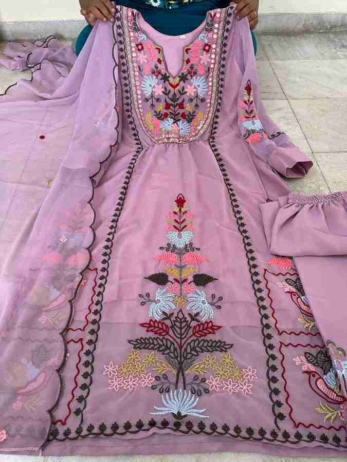 TDSC Women Kurta Palazzo Dupatta Set Buy TDSC Women Kurta