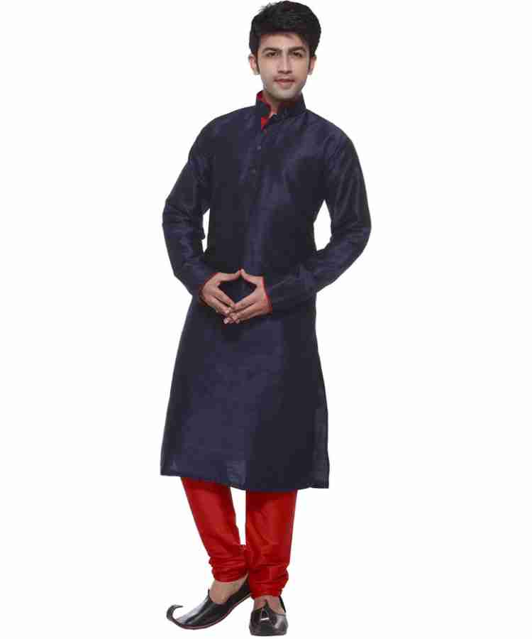 Larwa Men Kurta Churidar Set Buy Red NavyBlue Larwa Men Kurta Churidar Set Online at Best Prices in India Flipkart