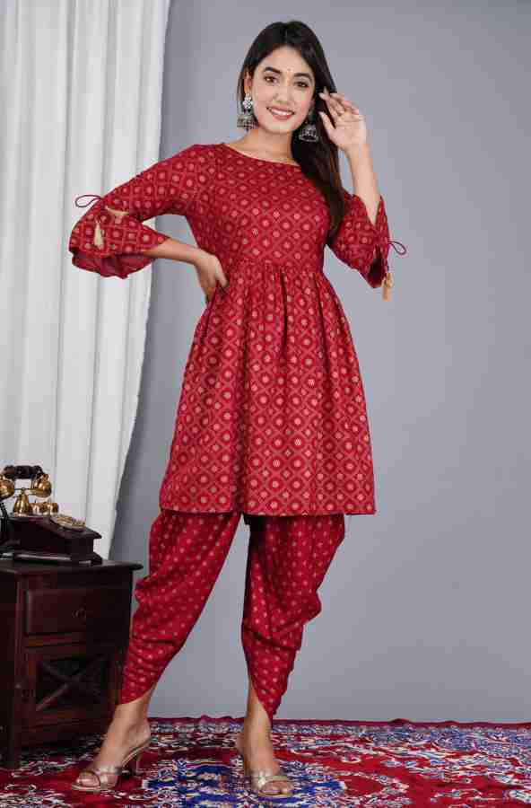 Dhoti kurta nightwear for ladies sale
