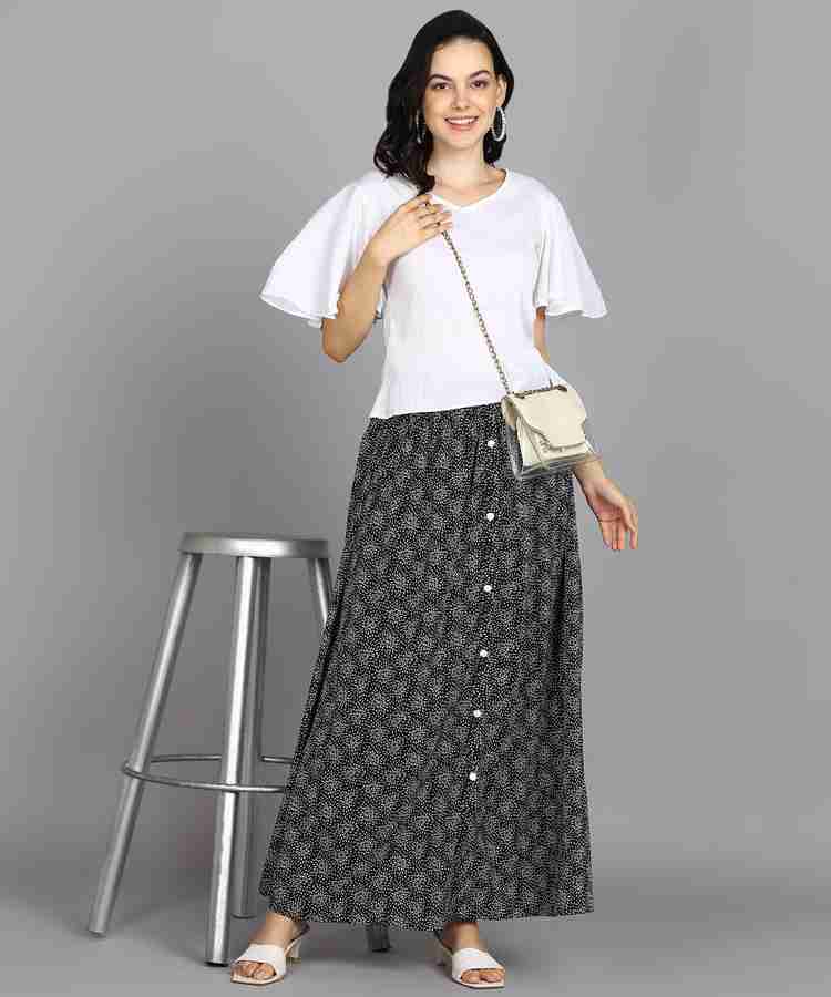 Flipkart crop top and sales skirt