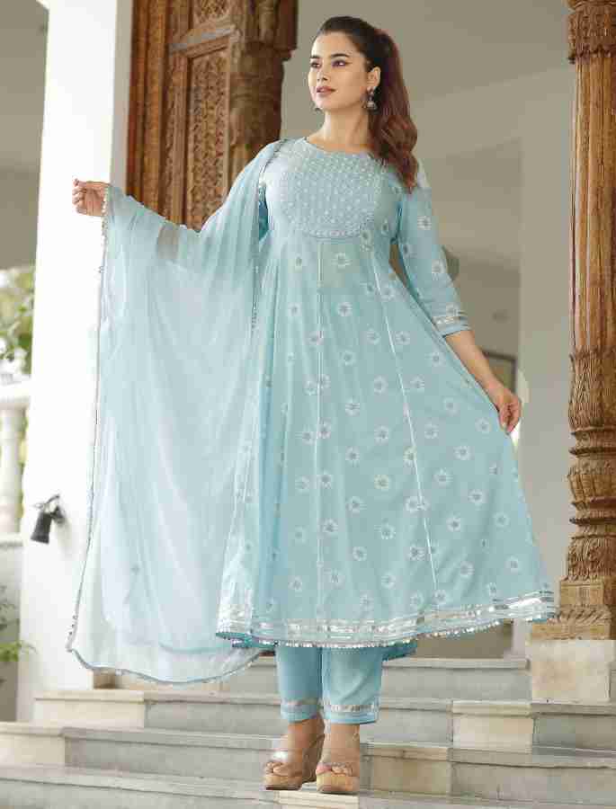 Palazzo suits online flipkart hotsell