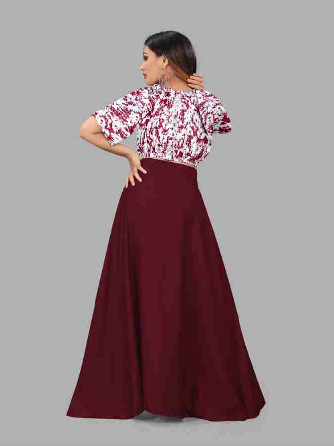 okf Women Crop Top Skirt Set Buy okf Women Crop Top Skirt Set Online at Best Prices in India Flipkart