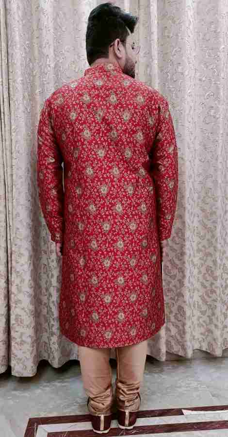 Larwa men's kurta and churidar set best sale