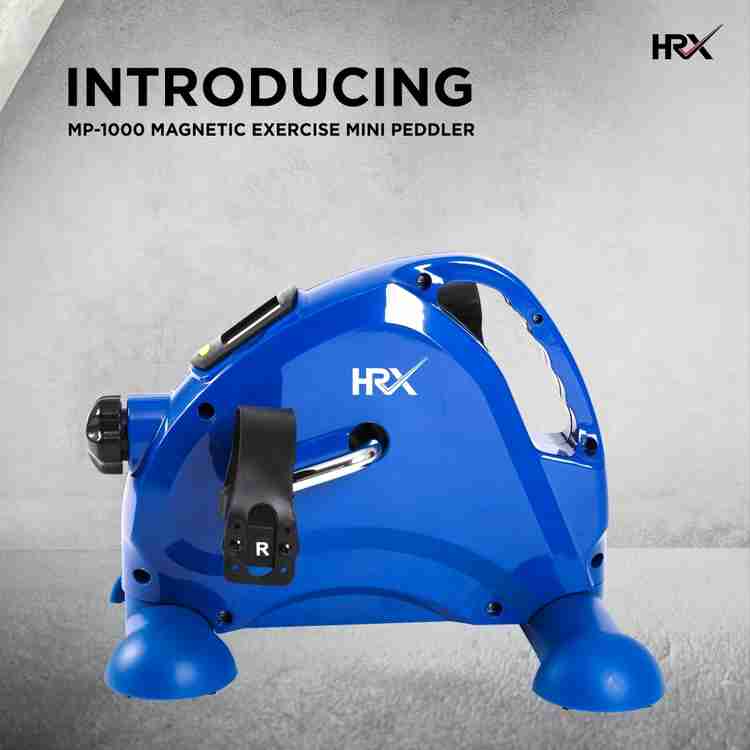 HRX MP 1000 Mini Pedlar Fitness Equipment with LCD Monitor for Home Gym Workout Indoor Cycles Exercise Bike