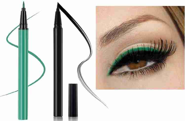BLUEMERMAID BLACK GREEN SKETCH EYELINER FOR DRAMATIC EYE MAKEUP
