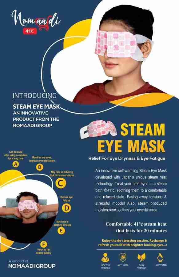 Hot steam in eyes sale