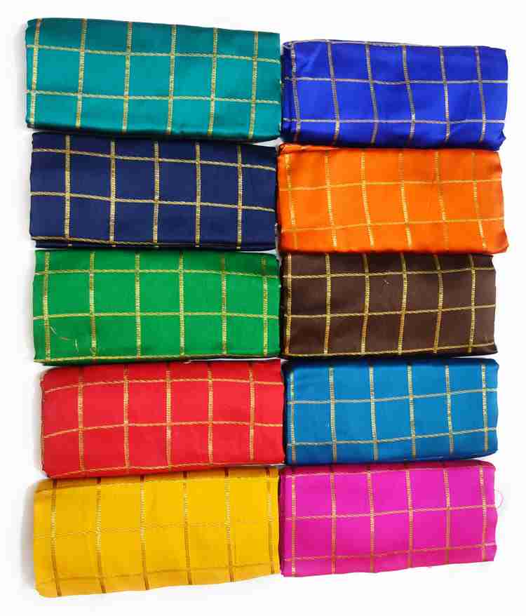 PEZYOX Cotton Silk Checkered Blouse Material Price in India Buy PEZYOX Cotton Silk Checkered Blouse Material online at Flipkart