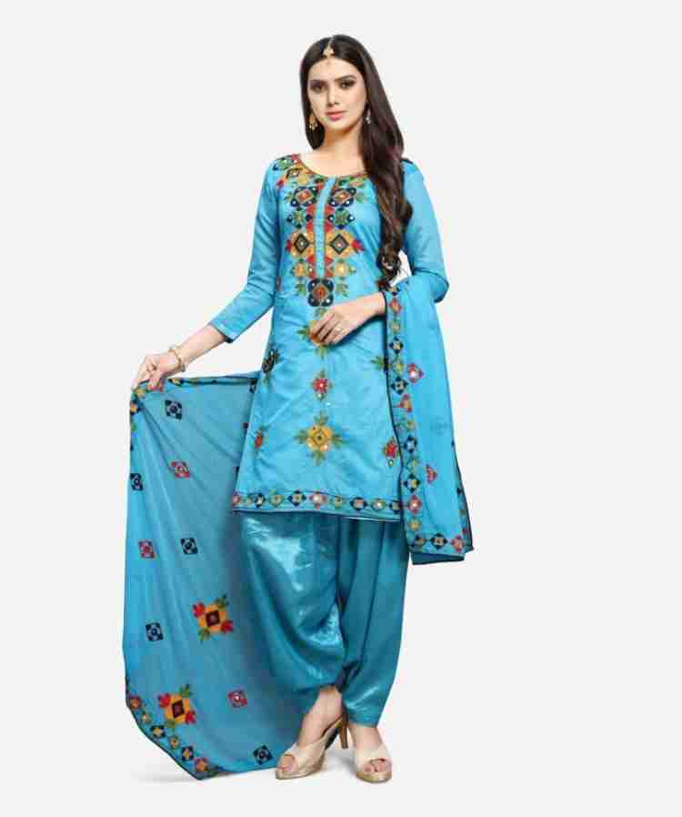 Roubin Pure Cotton Printed Salwar Suit Material Price in India Buy Roubin Pure Cotton Printed Salwar Suit Material online at Flipkart