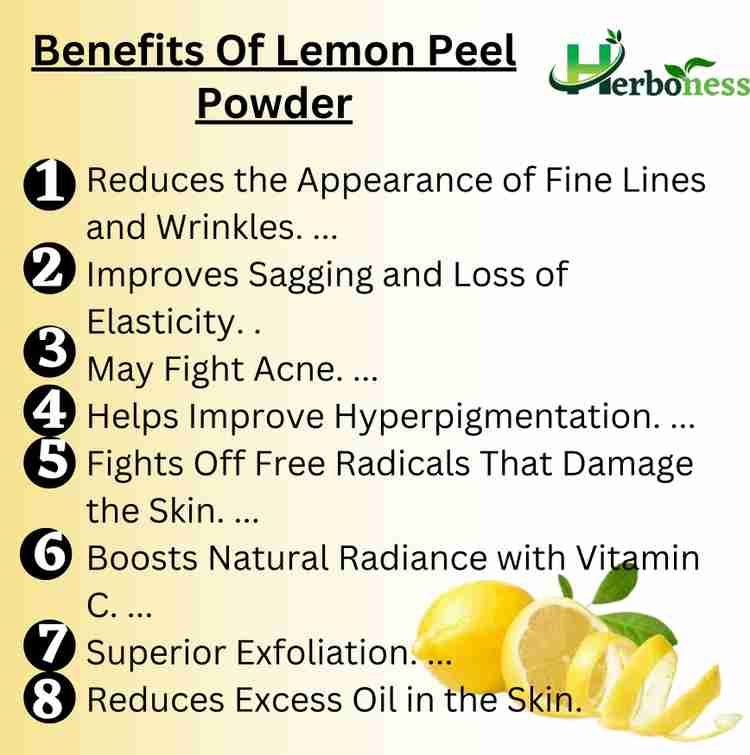 Lemon rind health benefits online