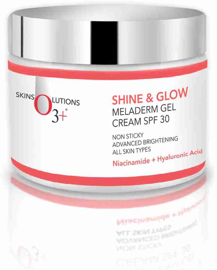 O3 Shine Glow Meladerm Gel Cream SPF 30 Non Sticky Brightening