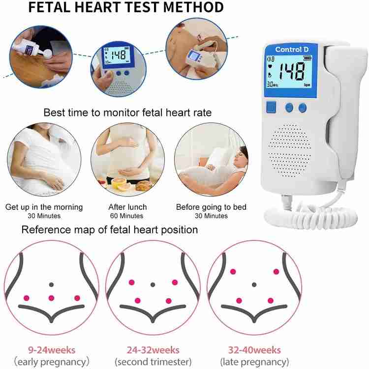 Foetal heart sound hotsell doppler