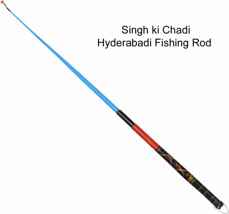 Wish Hunt Singh ki chadi, For Carp Fishing, Most Selling Hyderabadi Fishing  Rod, Blue Fishing Rod Price in India - Buy Wish Hunt Singh ki chadi, For  Carp Fishing, Most Selling Hyderabadi Fishing Rod, Blue Fishing Rod online  at
