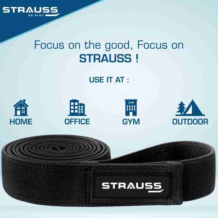 Buy Strauss Red Natural Rubber Resistance And Pull Up Band Online at Best  Prices in India - JioMart.