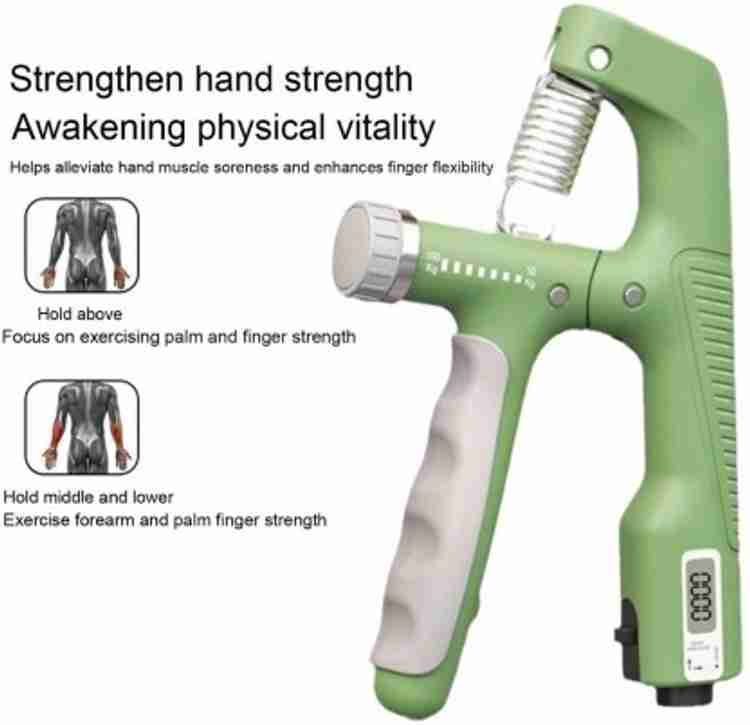 Fitness Scout Adjustable Gripper Hand Squeezer Wrist Forearms Strengthener Workout Training Hand Grip Fitness Grip