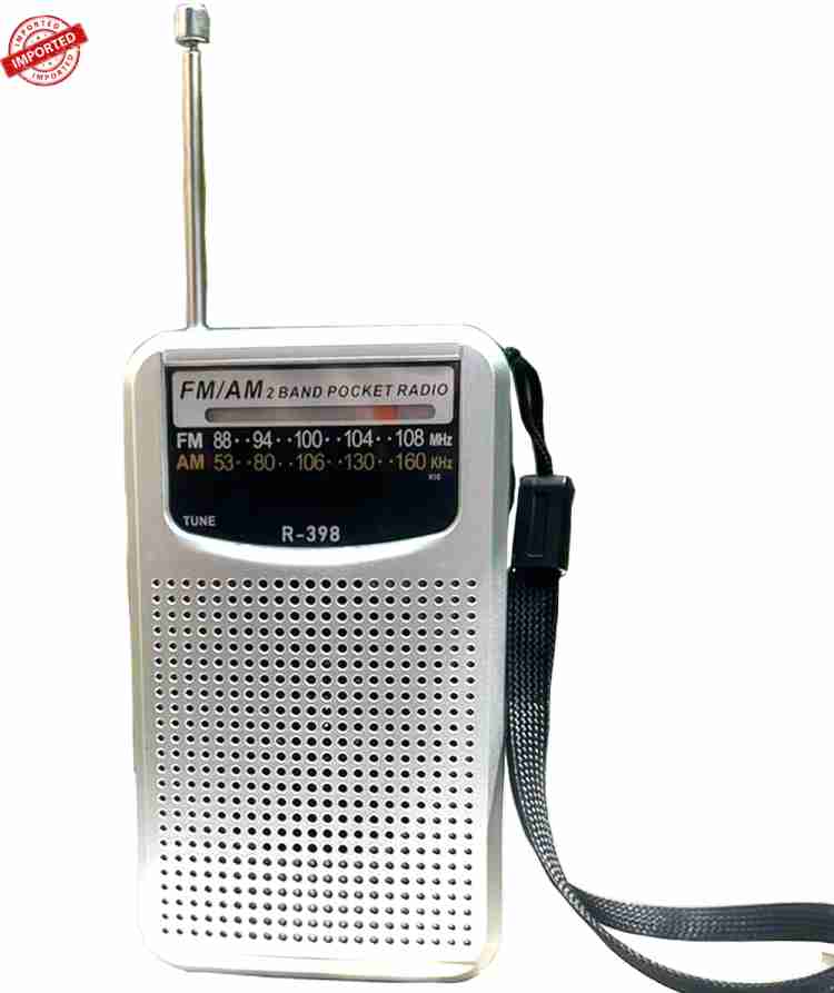 Pocket radio with earphones hot sale