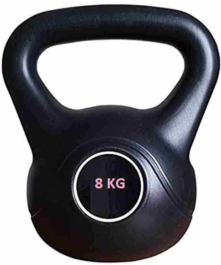 GYM KART Exclusive Quality 8KG Kettle bell Home Gym Fitness Workout Black Kettlebell Buy GYM KART Exclusive Quality 8KG Kettle bell Home Gym Fitness Workout Black Kettlebell Online at