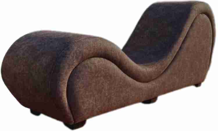 Luvottica Exotic Brown Fabric Tantra Chair Tantra Chaise Yoga