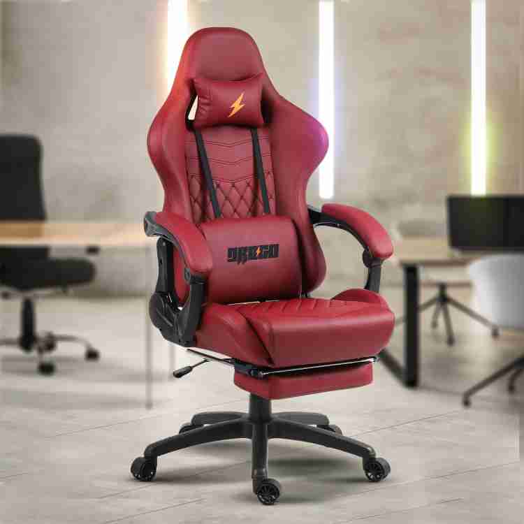 Drogo Multi Purpose Ergonomic Gaming Chair with Adjustable Seat Head USB Massager Gaming Chair Price in India Buy Drogo Multi Purpose Ergonomic Gaming Chair with Adjustable Seat Head USB Massager Gami...