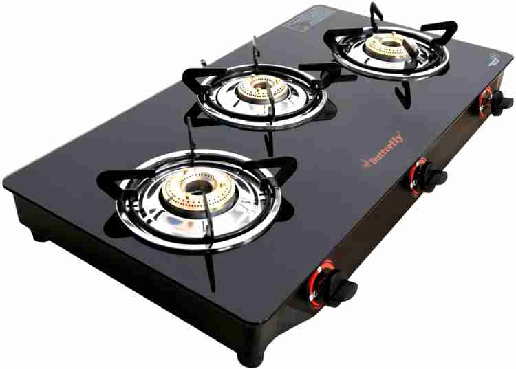 Butterfly stove hotsell 3 burner