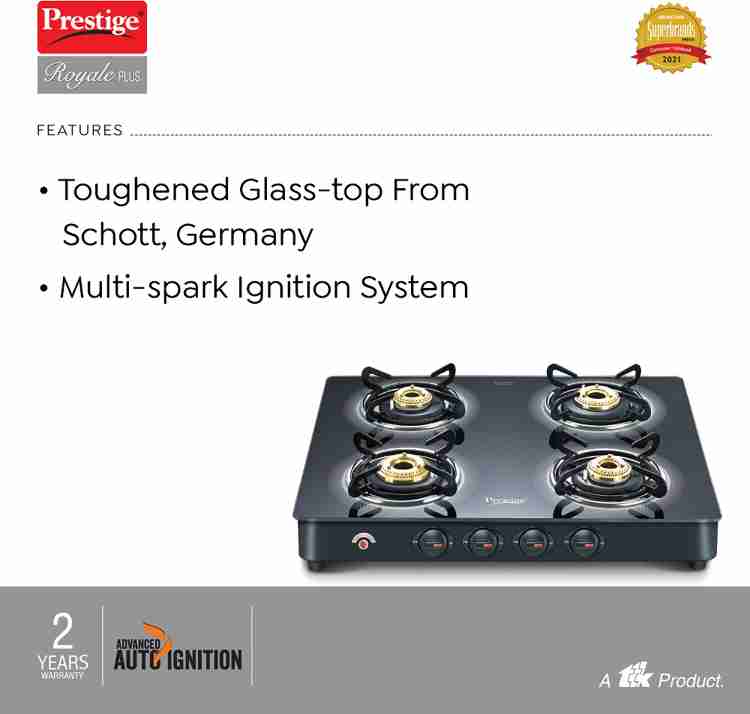 Prestige royale plus gas stove best sale