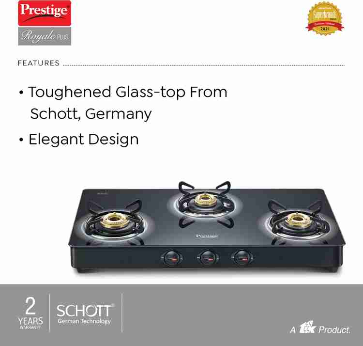 Prestige royale shop plus gas stove