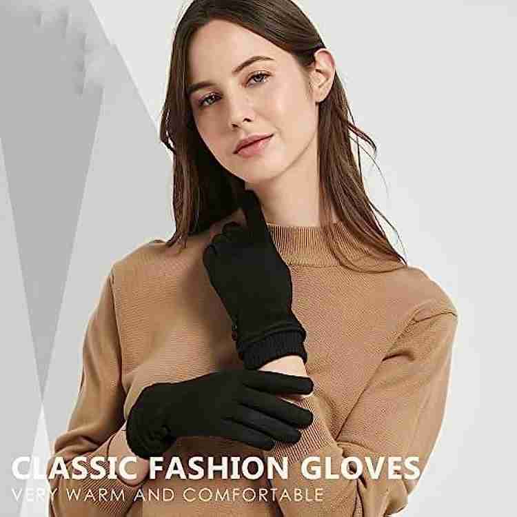 Winity Solid Winter Women Gloves Buy Winity Solid Winter Women