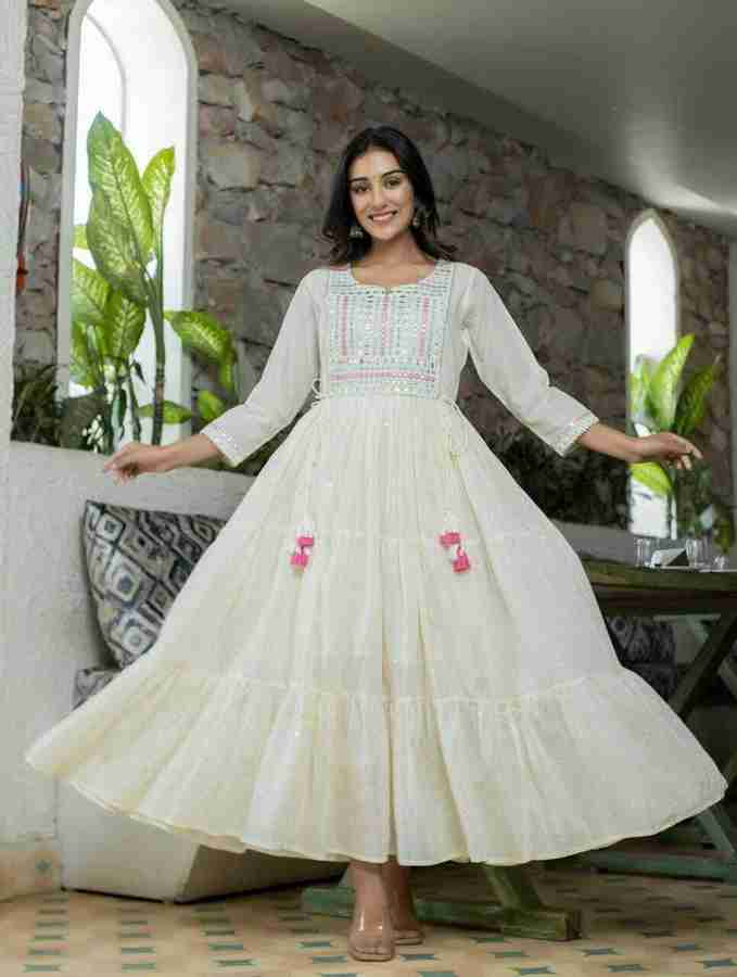 ShoppingHub Anarkali Gown Price in India Buy ShoppingHub