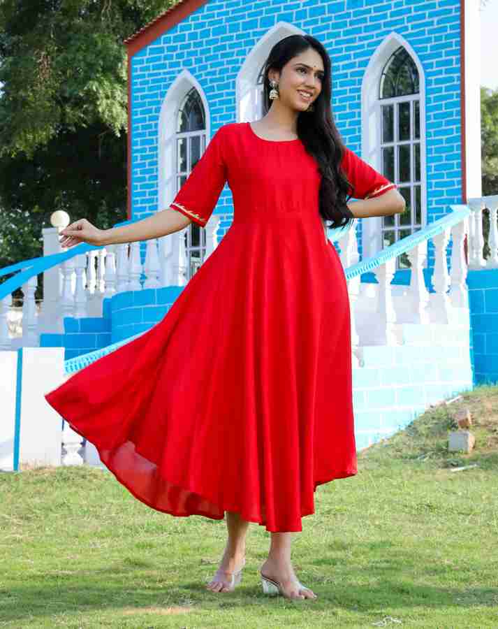 Shopping Star Women Solid A line Kurta Buy Shopping Star Women Solid A line Kurta Online at Best Prices in India Flipkart